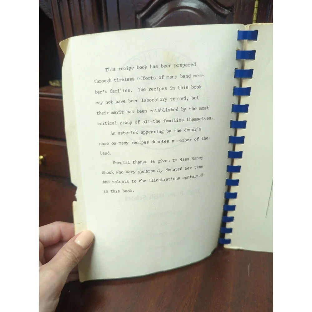 Our Home Recipes Favorite Recipes of High Point High School 1974‎